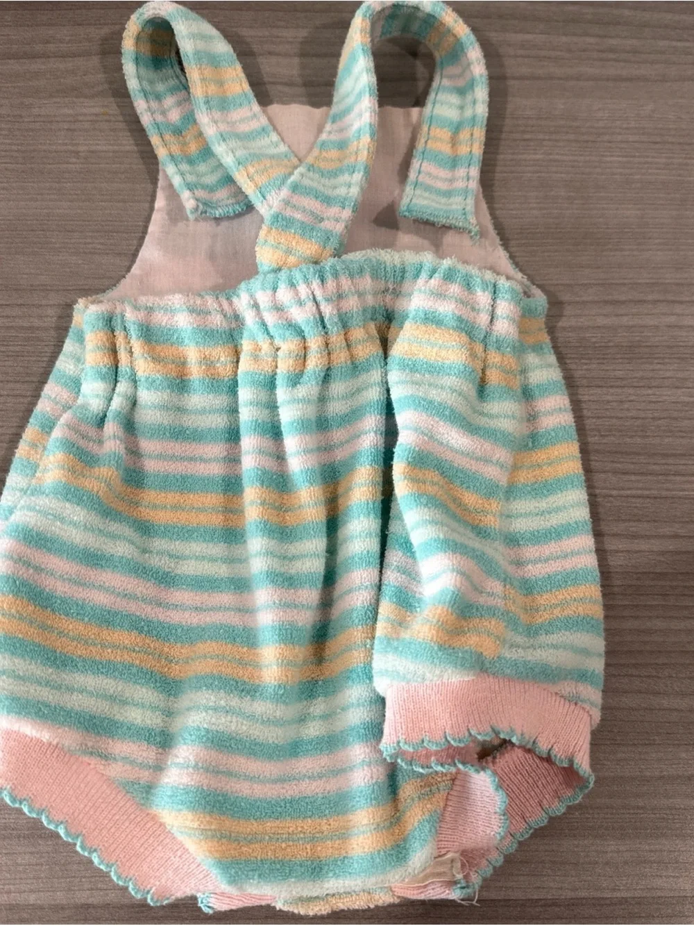 Health-Tex Cute Romper Girls Chick Blue Pink 6 Months one piece